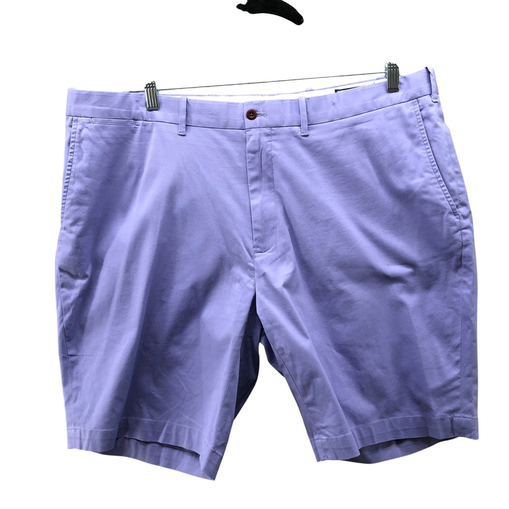 Polo Ralph Lauren Golf Chino Shorts Mens 40 Purple Crest Logo Stretch Twill 9.5